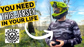 THE BEST MTB JERSEY I HAVE EVER OWNED  from Odyssey Activewear [upl. by Anires]