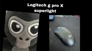 Logitech g pro X superlight unboxing [upl. by Jasik]