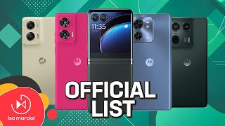 LIST of Motorola devices that will update to Android 15 [upl. by Gnoix]