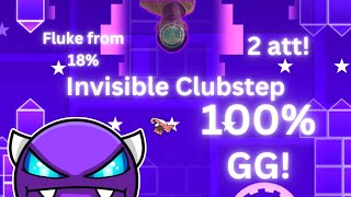 INVISIBLE CLUBSTEP 100  GD [upl. by Judson]