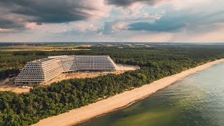 Hotel Gołębiewski  Pobierowo  Baltic Sea  4K [upl. by Grissel833]