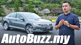 2016 Volkswagen Passat B8 20 TSI Highline review  AutoBuzzmy [upl. by Ramled]