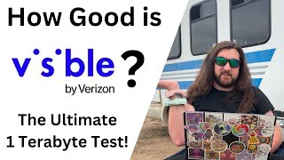 Visible by Verizon The Ultimate 1TB Hotspot Test and Review Is it enough for Full Time RV Living [upl. by Capon343]