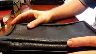 Leather bible cover review [upl. by Ianej]