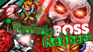 TERRARIA Boss Rehberi Tüm Bosslar [upl. by Orimisac]