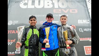 Club100 LW Sprint Rd8 Llandow Heat A Final Andrew McWilliam [upl. by Neville982]