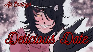 Going On A Date With Angel  Delicious Date All Endings [upl. by Oz115]