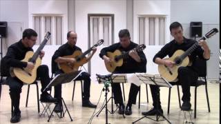 Alachua Guitar Quartet  Libertango [upl. by Kcirdnekal]