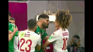 Ben Ayada attaque Hannibal Algerie x tunisie اعتداء اللاعب الجزائري بن عيادة على التونسي حنبعل [upl. by Annaiv210]