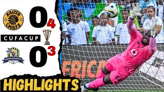 Kaizer Chiefs 04vs 30 Marumo Gallants Highlights CUFA CUP [upl. by Delila577]