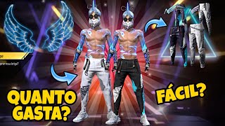 PEGUEI AS 2 CALÇA ANGELICAL TÁ FÁCIL COMO PEGAR EVENTO TORRE DE TOKENS FREE FIRE ANGELICAL AZUL [upl. by Anytsirk]