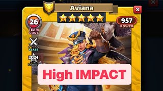 Empires amp Puzzles HoTM Analysis  ☀️ Aviana High IMPACT Hero❗️ [upl. by Peatroy261]