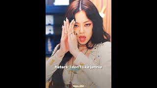 jennie is dont care about haters viral shortsfeed blackpink jenniesavage [upl. by Rebeca]