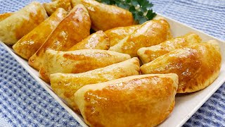 SÓ 2 INGREDIENTES PASTEL DE FORNO ECONÔMICO E FÁCIL 🥟TAMIRES MOTA [upl. by Aikcir]