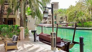 Dubai Madinat Jumeirah Abra Boat Tour [upl. by Elidad]