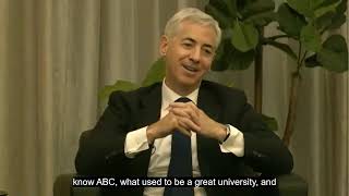 Bill Ackman  Value Investing the economy and the outlook for the world Fireside Conversation [upl. by Temme]