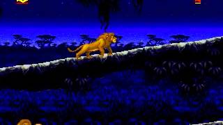 The Lion King Full Playthrough Sega Genesis [upl. by Llednahc436]