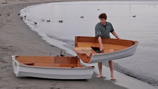 Tally Hos remarkable new sailing dinghy [upl. by Aikemet]