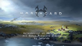 Northgard Campaign  Chapter 6 Intervention  Extreme Walkthrough 1 amp 2 Bonus Missions [upl. by Finer166]