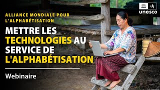 Webinaire  Mettre les technologies au service de lalphabétisation [upl. by Esoryram]