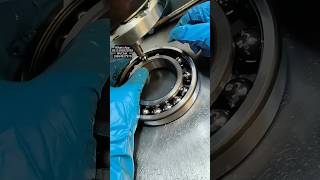 Selfaligning ball bearing installation bearing mechanical maintenance installation [upl. by Edi476]