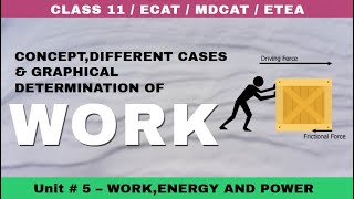 XI Physics  Work and Graphical determination  Chapter No5  Work Energy amp Power TP11 48 [upl. by Lenssen]