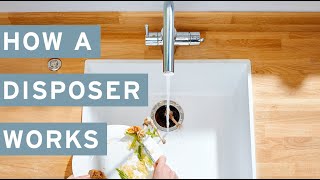 How an InSinkErator Food Waste Disposer Works [upl. by Suoirrad]