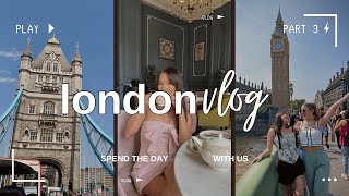 London vlog  exploring the city afternoon tea amp nightlife [upl. by Zurn]