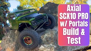 Axial SCX10 Pro RC Comp LCG Crawler  build test pros and cons of the competition kit [upl. by Lahcear]