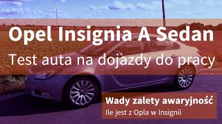 Opel Insignia 20 CDTI  Test auta na dojazdy do pracy [upl. by Nnylidnarb418]