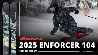 2025 Nordica Enforcer 104 Ski Review with SkiEssentialscom [upl. by Mulloy794]