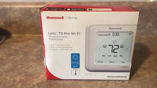 Honeywell WiFi thermostat review—google home and Alexa compatible—smart home [upl. by Ahsuas]