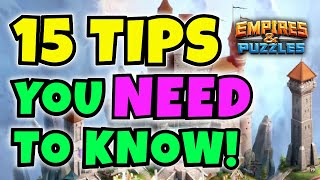 Base Setup Secrets A Tactical Rundown  Empires and Puzzles Tips amp Tricks [upl. by Halilad]