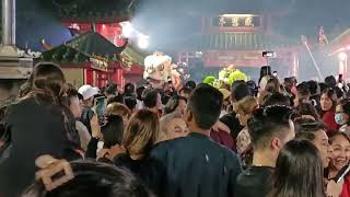 2024 CNY Eve  Lion Dance  Canley Vale Temple Sydney NSW [upl. by Naujik]