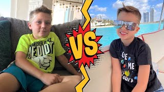 NIKITA Vald and Nikita VS KAYSON MYLER Ninja Kids Tv TRANSFORMATION From Baby to 8 Years old [upl. by Emelin607]