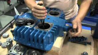 StepByStep Valve Replacement Video for a Blackmer Reciprocating Gas Compressor [upl. by Allesig]