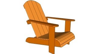 How to build an adirondack chair [upl. by Bathulda622]