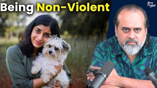 How to remain nonviolent  Acharya Prashant 2016 [upl. by Teevens]