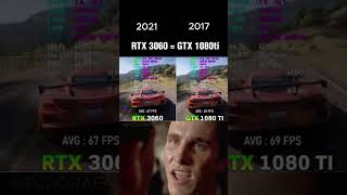 RTX 3060 VS GTX 1080 TI pc pcmasterrace nvidia rtx3060 gtx1080ti [upl. by Keli655]