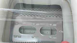 Washing curtains on the hand wash program Whirlpool part 22 end [upl. by Aihsek]