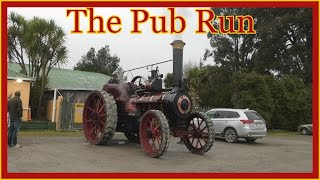 Taking A Steam Traction Engine To The Local Pub [upl. by Kip740]