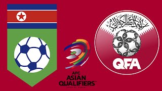 PRONÓSTICO COREA DEL NORTE VS QATAR  CLASIFICACION AL MUNDIAL 2026 ZONA ASIA [upl. by Nosyrb]