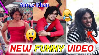 Abraz Khan New Comedy Video🤣  Best Funny Video  😂Abraz Comedy Reels😂  Abraz Khan Part 19 [upl. by Alyl539]