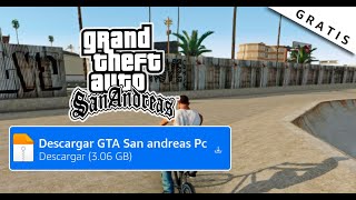 ✅Como Descargar Gta San Andreas para PC [upl. by Jamieson]