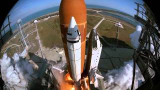 STS51C Launch IMAX Camera Footage HD [upl. by Naitsabas]