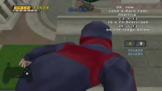 Rowleys Pro Specific Challenge  39s 970ms  London  THPS4 IL Speedrun  2022 [upl. by Avonasac]