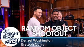 Random Object Shootout with Denzel Washington and Steph Curry [upl. by Cosetta216]