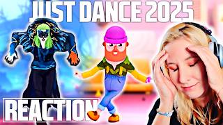 JUST DANCE 2025 TRAILERS REACTION part 5 with BLACKPINK amp more TROLL MAPS ☠️ pls send help 😭 [upl. by Yarak749]