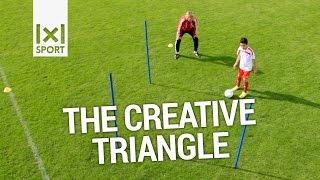 The Creative Triangle  Learn new football soccer tricks and moves [upl. by Faux]