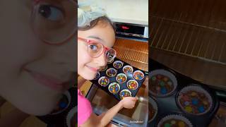 Children make delicious brioche with MampMs candies recipe viralvideo shorts cooking food viral [upl. by Leuqar]